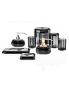 Distributeur de savon liquide Kristall anthracite Decor Walther - Valente Design