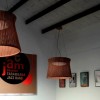 mise en scène suspension marron SYRA 90 Outdoor de BOVER - Valente Design