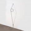 Applique anneau LED WIRERING câble et anneau gris  de FLOS - Valente Design