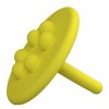 Bouchon Wash Me réalisé en silicone jaune pour la marque Clou