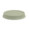 Assiette porte savon vert sauge GEYSER de COSMIC - Valente Design
