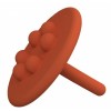 Bouchon Wash Me réalisé en silicone orange pour la marque Clou