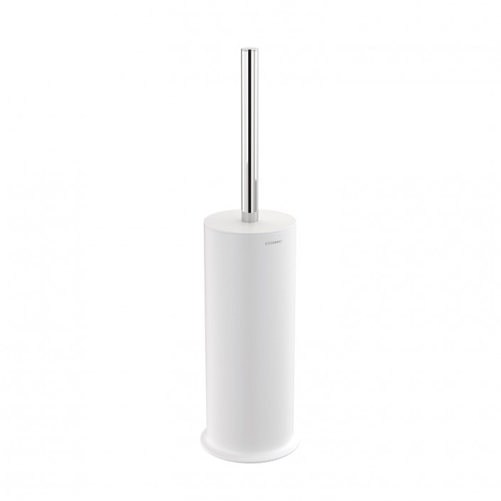 Porte rouleaux blanc/chrome sans couvercle GEYSER  pour COSMIC - Valente Design