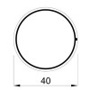 Schéma et plan Luminaire ROUND SMALL ARRANGEMENT FLOS 104W - Valente Design