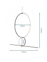Plan Luminaire ARRANGEMENT FLOS 104W - Valente Design