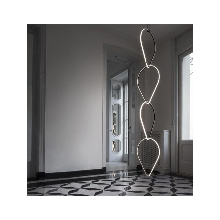Mise en situation Suspension Arrangements 128W FLOS - Valente Design