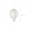 Schéma Luminaire blanc Overlap S1 FLOS - Valente Design