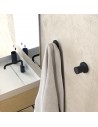 Mise en scène patère noire sans couvercle GEYSER pour COSMIC - Valente Design