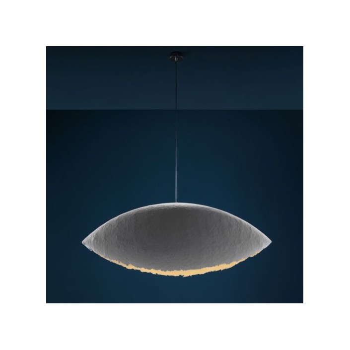suspension PostKrisi 51 Catellani & Smith blanche vue d'ensemble - Valente Design