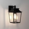 Vue d'ensemble applique noire Richmond Wall Lantern 200 Astro lighting - Valente Design