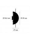 Dimension applique POSKRISI W 40 Catellani&Smith - Valente Design