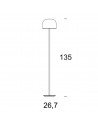 Lampe Equatore couleur dimensions Fontana Arte - Valente Design