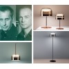 Suspension et famille Equatore couleur cuivre & nickel Fontana Arte avec les Designers - Valente Design