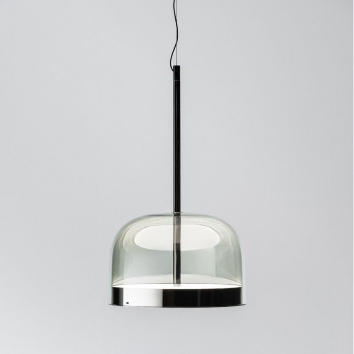 Suspension Equatore couleur nickel Fontana Arte - Valente Design