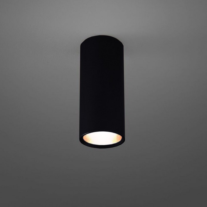 Plafonnier A-Tube Mini noir - Lodes Studio Italia Design - Valente Design