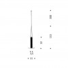 Set de 2 bougies pour suspension Fly Candle Fly! Ingo Maurer - Valente Design