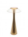 Lampe sans fil Space de kartell or - Valente Design
