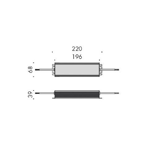 Driver 120W 100-240V/24Vdc - Valente Design