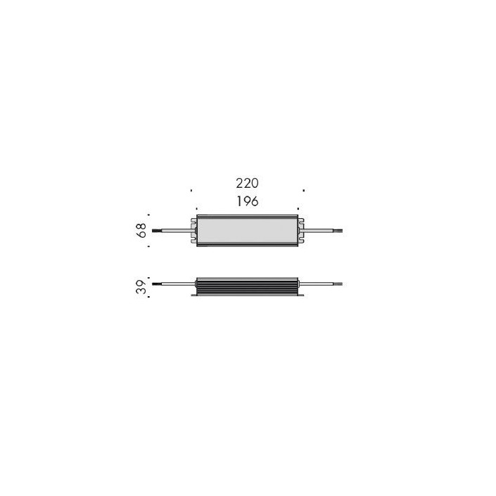 Driver 120W 100-240V/24Vdc - Valente Design