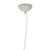 Suspension Bellissima gris tourterelle opaque détail patère - kartell - Valente Design