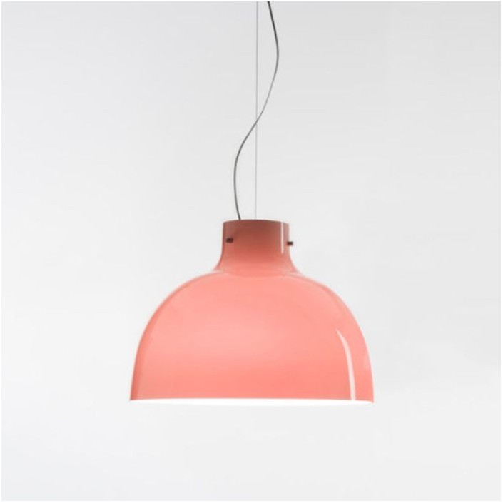 Suspension Bellissima rose brillant - kartell - Valente Design