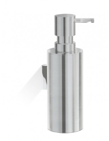 Distributeur de savon liquide mural acier mat Mikado laiton Decor Walther - Valente Design