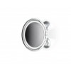 Miroir rond grossissant éclairant avec ventouses BS 18 TOUCH - Décor Walther - Valente Design