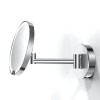 Miroir rond grossissant éclairant à suspendre motion sensor JUST LOOK WR chromé - Décor Walther - Valente Design