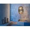 Suspension Plass gris Foscarini mis en scène