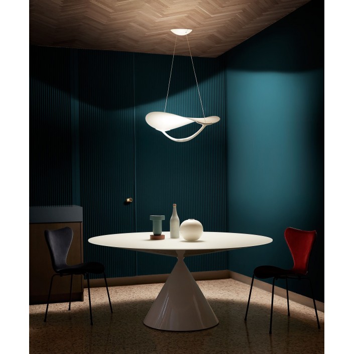 Suspension Plena mise en scéne éclairée - Foscarini - Valente Design