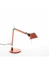 Lampe de table  Artemide Tolomeo Micro orange - Valente Design