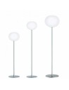Lampadaire Glo-Ball F1 F2 et F3 argent de Flos Valente Design Jasper Morrison 3 tailles