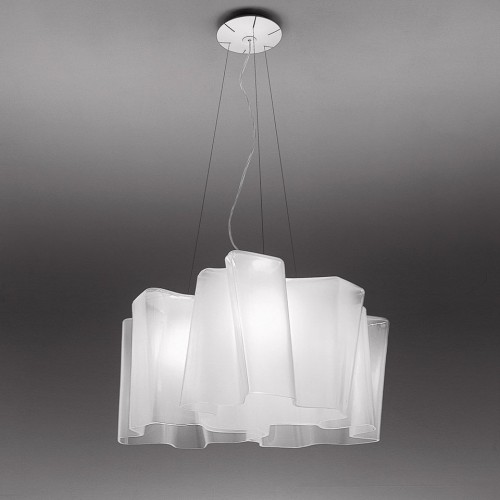 Suspension Logico 3x120° diffuseur blanc - Artemide - Valente Design