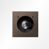 Spot Encastré Marell 13 Carré 12V en finition bronze de Inverlight - Valente Design