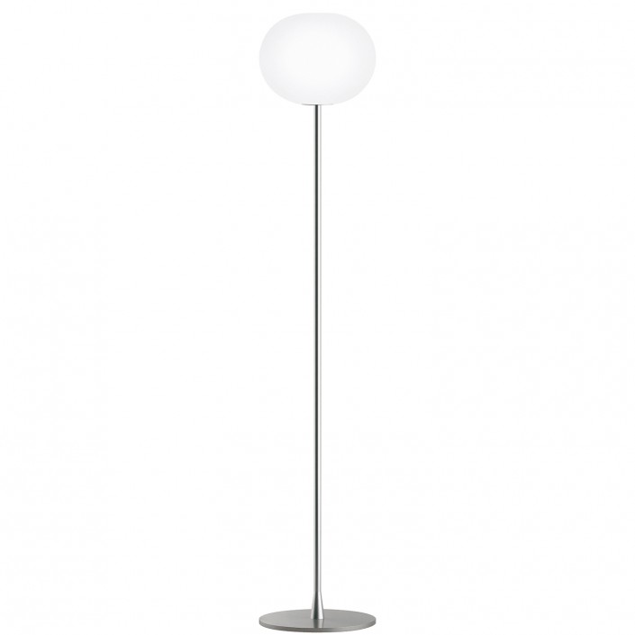 Lampadaire Glo-Ball F2 argent flos Valente Design Jasper Morrison