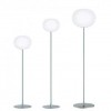 Lampadaire Glo-Ball F1, F2 et F3 argent flos Valente Design Jasper Morrison 3 tailles