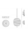 Dimension suspension Jefferson Small Studio Italia Design Valente Design