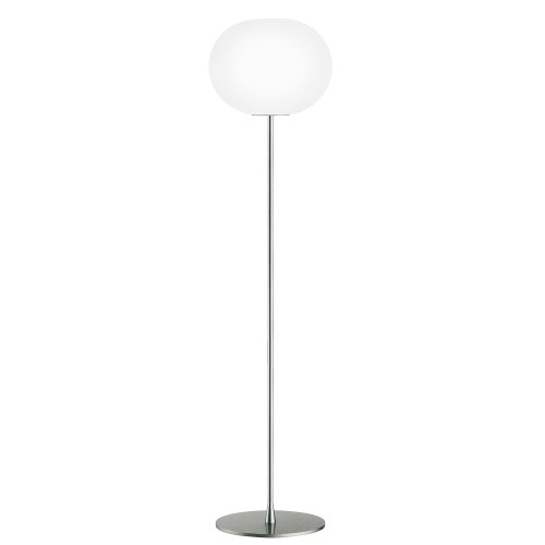 Lampadaire Glo-Ball F3 argent de Flos Valente Design Jasper Morrison