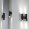 Applique Yuuki 6 Mono finition bronze de Inverlight- Valente design