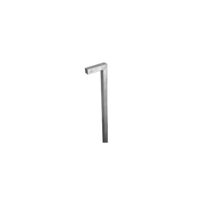 Borne sur piquet MIMI P finition Inox Inverlight - Valente design