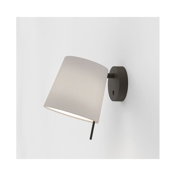 Applique Mitsu Wall bronze abat-jour gris clair astro lighting- Valente design