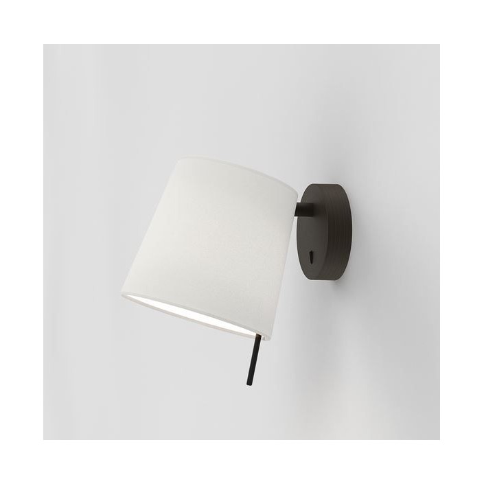 Applique Mitsu Wall bronze abat-jour blanc astro lighting- Valente design
