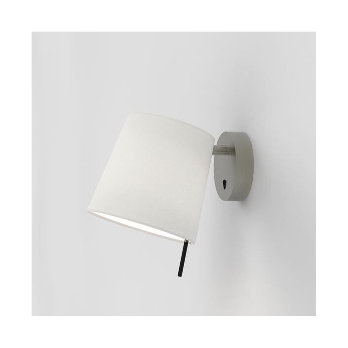 Applique Mitsu Wall nickel mat abat-jour blanc astro lighting- Valente design