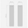 Applique Boston 370 dimensions astro ligting-Valente Design