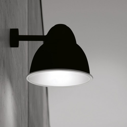 Applique Biblio LED finition noire Viabizzuno - Valente Design