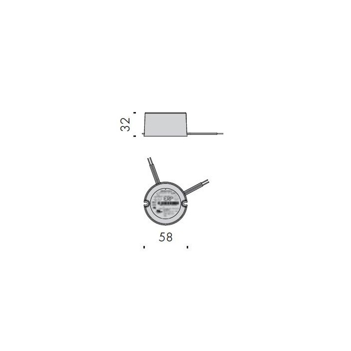 DRIVER LED 21W 500mA Viabizzuno - Valente Design