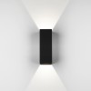 Applique Oslo 255 led noir vue de face astro lighting Valente design