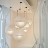 Plafond avec un ensemble de suspensions Postkrisi pour la marque Catellani&Smith - Valente Design