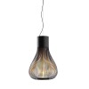 Suspension Chasen acier souple noire de flos