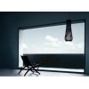 Suspension Chasen acier souple noir